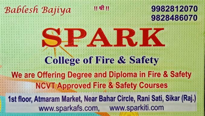 Spark Fire & Safety College, Sikar 