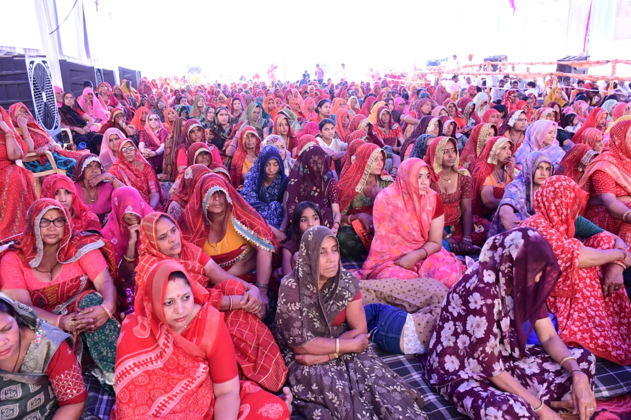 अन्न प्राण, विवेक व बुद्धि है - महंत दिनेशगिरि महाराज।