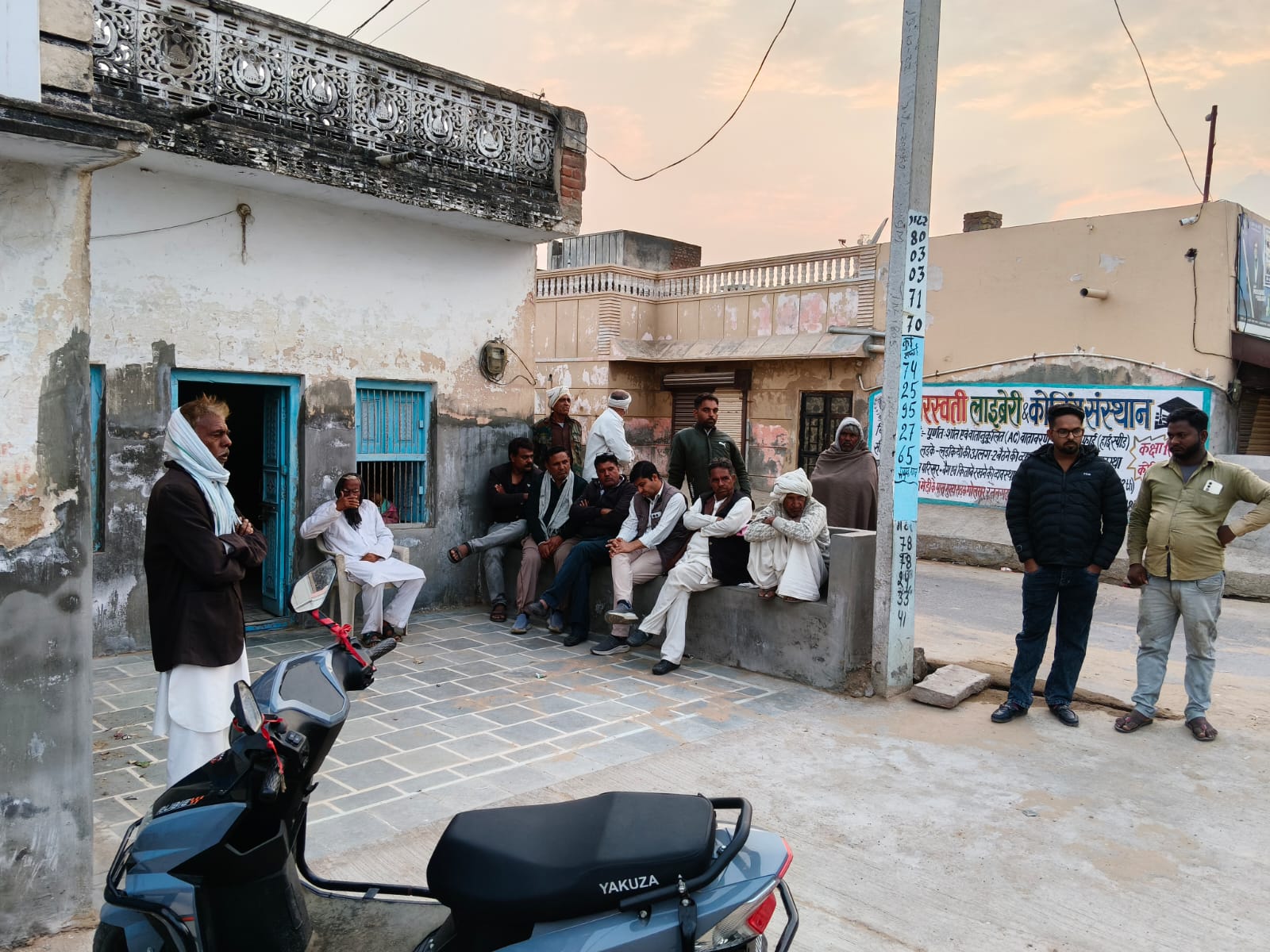 किसान महापंचायत की तैयारी को लेकर गांवो मे पंहुची किसान सभा की टीम