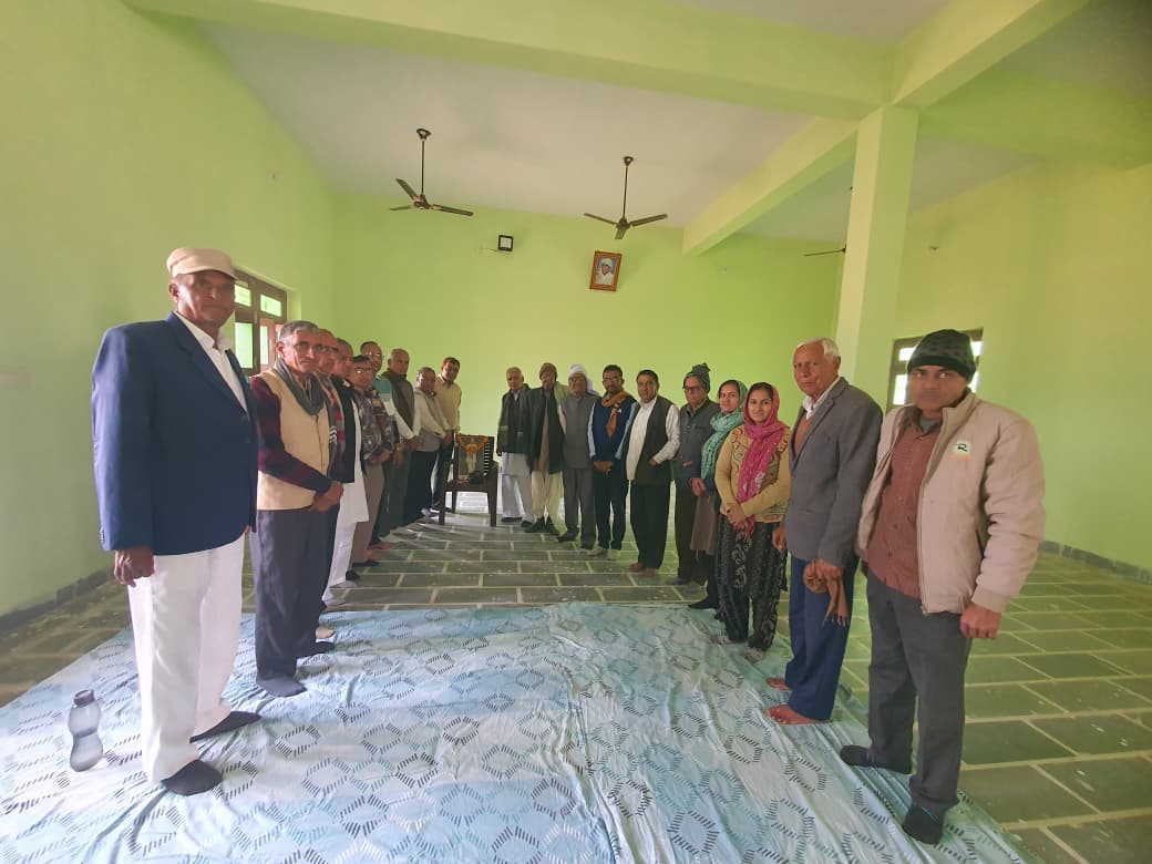 ग्रामीण किसान छात्रावास में मनाई गई चैधरी चरणसिंह जयंती